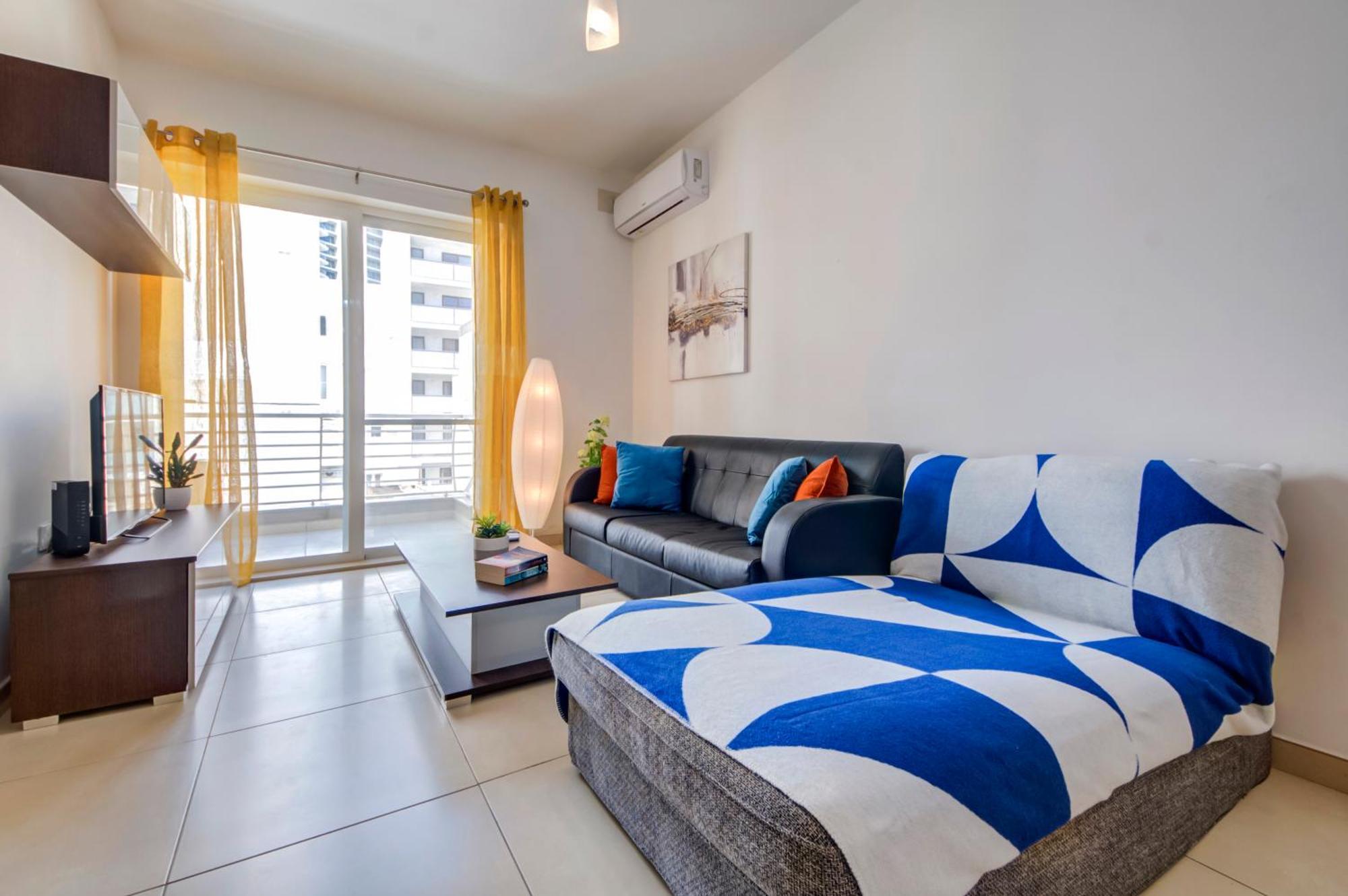 Modern 2Br Apt With Balconies In St Julians, Paceville - Apt 5 By Vaganza San Ġiljan Buitenkant foto