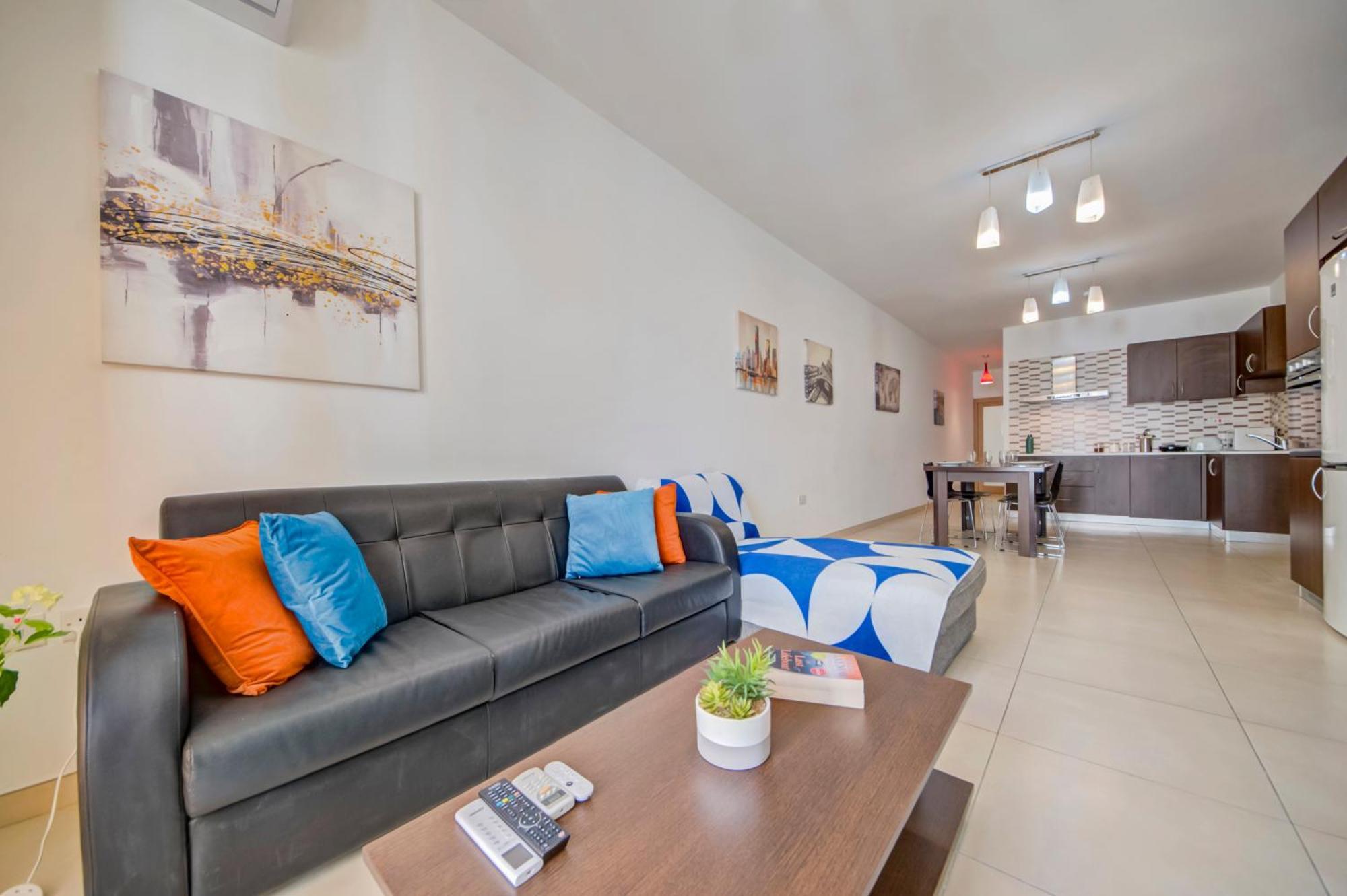 Modern 2Br Apt With Balconies In St Julians, Paceville - Apt 5 By Vaganza San Ġiljan Buitenkant foto